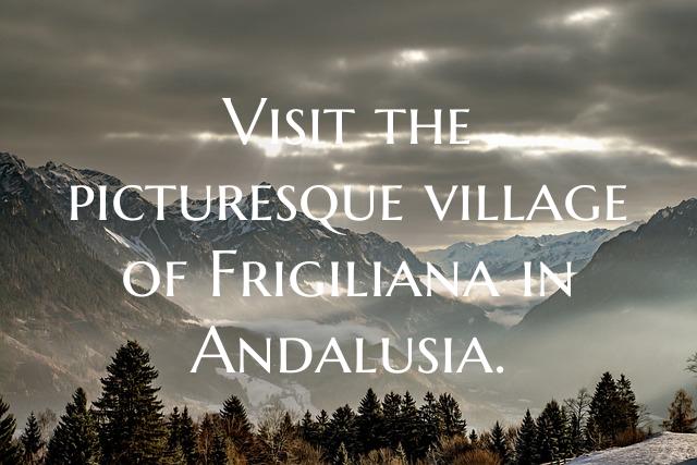 Visit the picturesque village of Frigiliana in And...