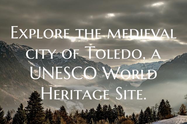 Explore the medieval city of Toledo, a UNESCO Worl...